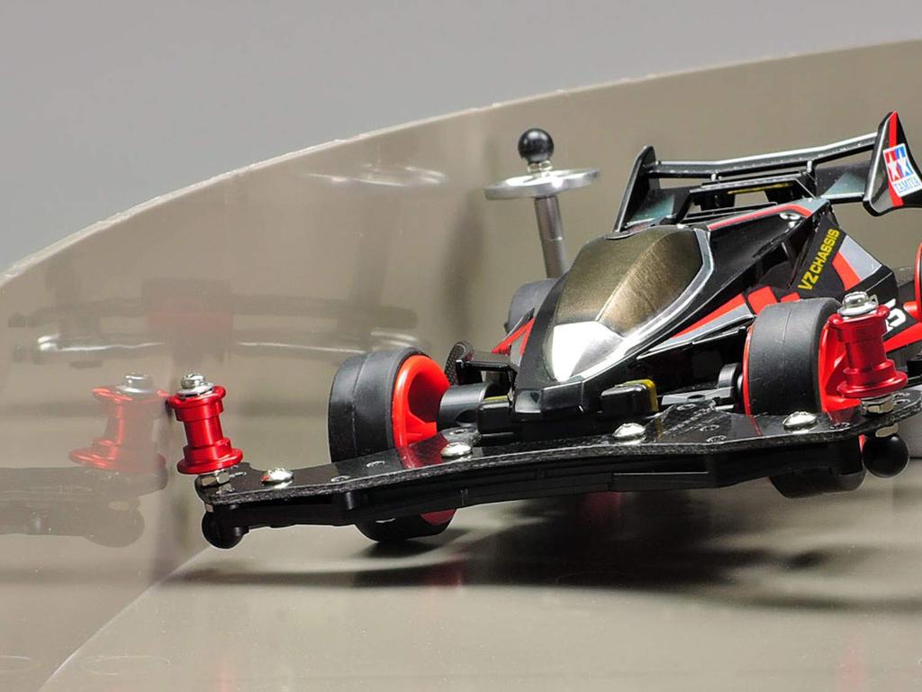Tamiya Mini 4WD Special Product Lightweight Aluminum Roller Set Red 95562 2-stage 9-8mm