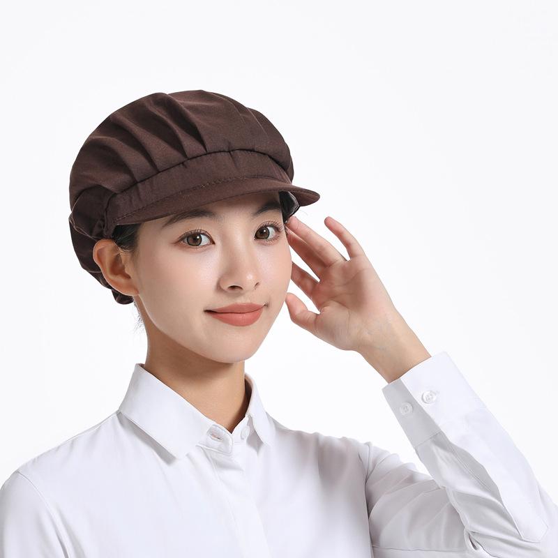 Chef Hat BN-011 Fashion Food Service Cooking Cap Chic Business Work Hair Nets