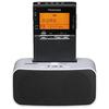 Toshiba TY-SPR8 Wide FM/AM Radio with Stereo Speakers and Charging Stand Set