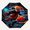 1pc Anime Character Uzumaki Naruto Automatic Opening and Closing Umbrella - Suitable for Various Occasions, Outdoor Activities, Lightweight and D
