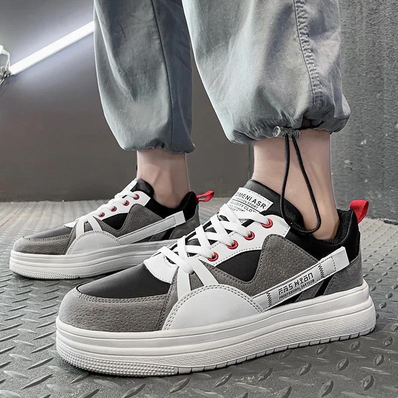 

Модная мужская обувь с высоким верхом, белая спортивная обувь, лето 2024, новые мужские кроссовки, модные дышащие кроссовки AJ, нескользящие, на плоской подошве, повседневная обувь 44 чёрный