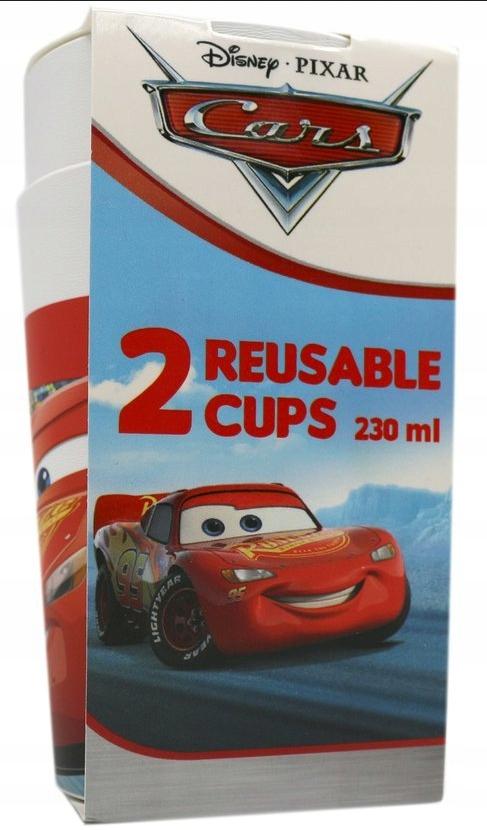 Plastic Cars Cups Birthday, 230ml, 2 Pcs