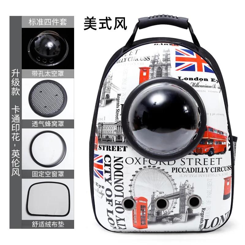 

Рюкзак для домашних животных Большая вместимость В наличии Оптовая продажа Кошачья сумка на плечо Сумка для астронавта для путешествий на открытом воздухе Портативная дышащая сумка для домашних животных