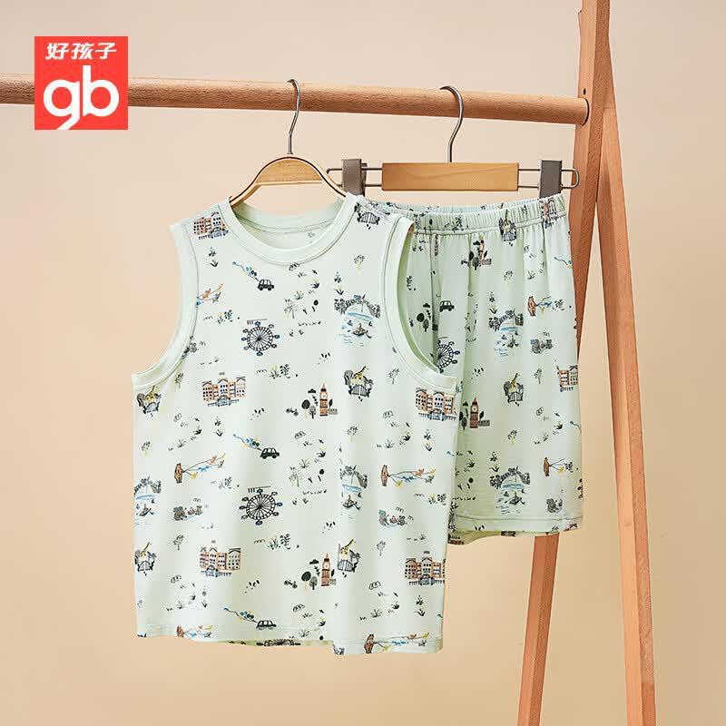 Goodbaby Kids' Summer Mosquito Repellent Vest & Shorts Set