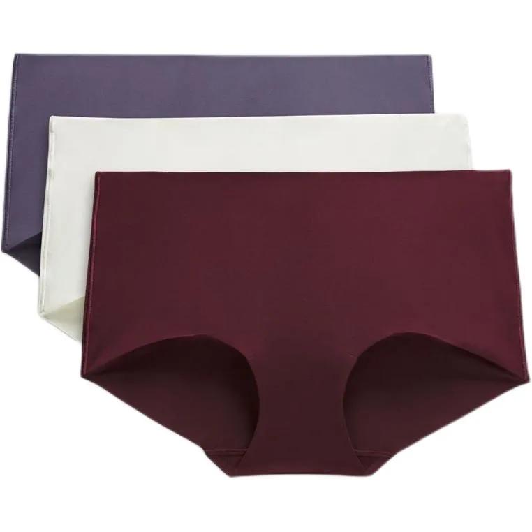 Lululemon Boxer Shorts Women's 3 Pack (Unisex) Briefs LW9DC6S | Mahogany Muse / Misty Shell / Pink Parade