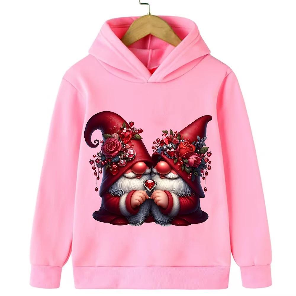 Sweatshirts, Christmas Hoodies, Cartoon Fashion, Santa Claus Printed Clothes, Children's Clothing for Boys and Girls