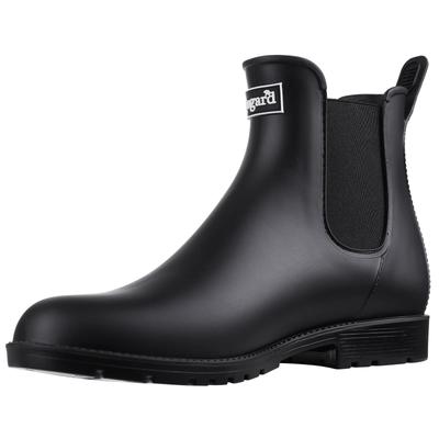 Fashion Comwarm Rain Boots For Women Non-Slip Waterproof Home Shoes Four Seasons Outdoor Rain Boots Female Rubber Mid-calf Short Boots