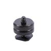 Black Durable Tripod Mount For DSLR Camera Clip Phone Holder Adapter Hot Shoe Phones Accessories
