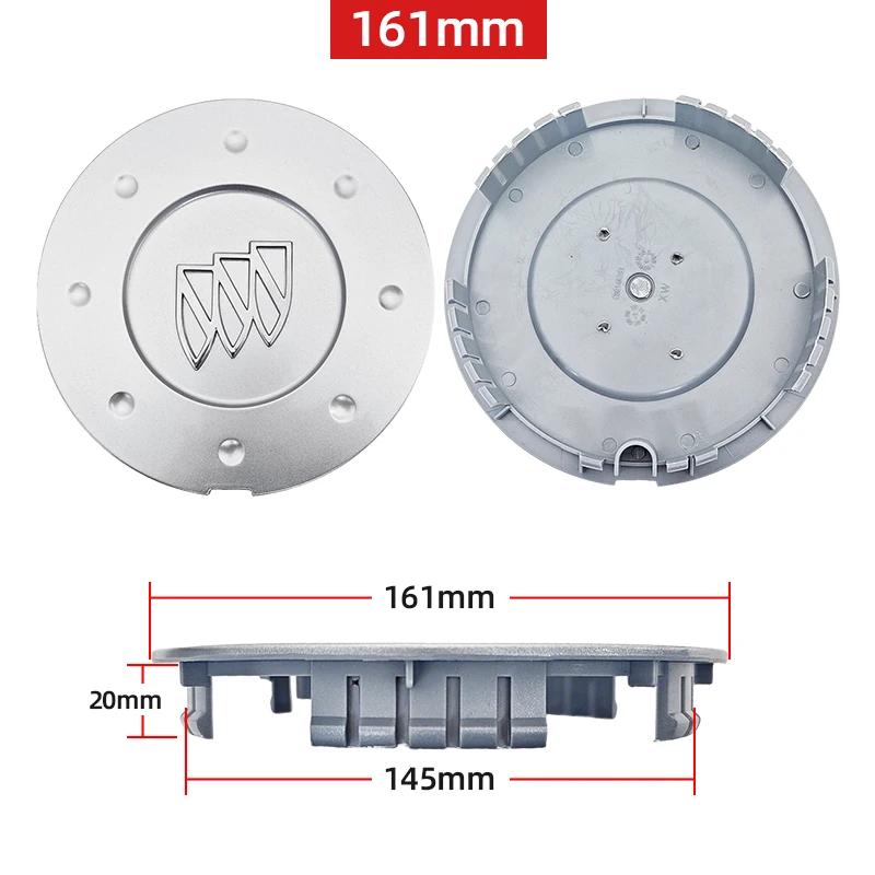 4 pieces 158mm 161mm 168mm Auto Wheel Center Cover Caps For Buick Regal GL8 Car Tire Logo Emblem Accessories
