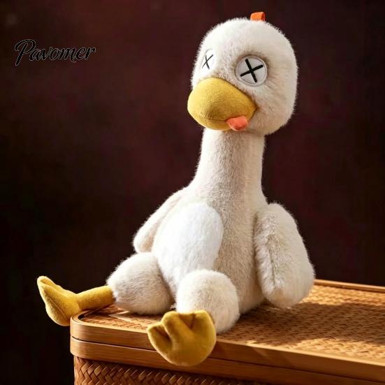 Süße Zimmerdeko Magnetisches Abnehmbares Enten Plüschtier, Stofftier mit Weichem Sensorikspielzeug Abnehmbare Gliedmaßen, Fidget Stressabbau Puppe für Schreibtisch