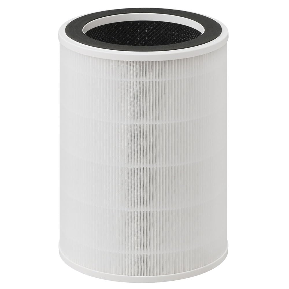 Iris Ohyama Cylindrical Air Purifier for 30 Tatami Mats Sold FLS-S60B (Filter Separately)