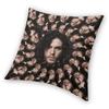 Kit Harington Fractal Square Pillowcase Polyester Linen Velvet Creative Zip Decorative Car Cushion Cover 45X45