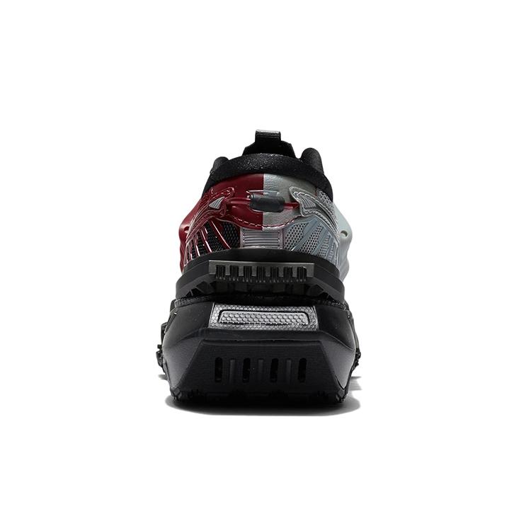 New LiNing Cushioning, Slip Resistant, Abrasion Resistant, Rebound Low Top Casual Shoes Men's Bull Red AGLR041-11