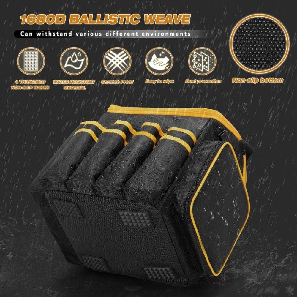 with Shoulder Strap Electrician Tool Bag Wear-resistant Toolkit for Electrician Mechanics