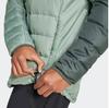 Jacket Adidas Terrex Multi Light Hooded Down Jacket Silver-green Khaki Green