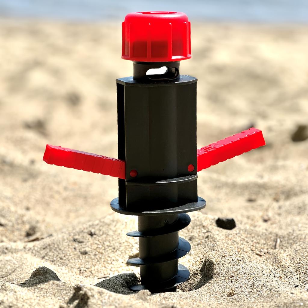 1pc Beach Umbrella Wind Anchor Holder | 360° Anti-Rotation Design | Suitable for 90% of Umbrellas | Universal for Beach Camping