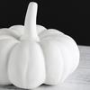 Pumpkin Ceramic Figurines Simulated Pumpkin Statue White Pumpkins Halloween Decorative Accessories Home Decoration Accessories
