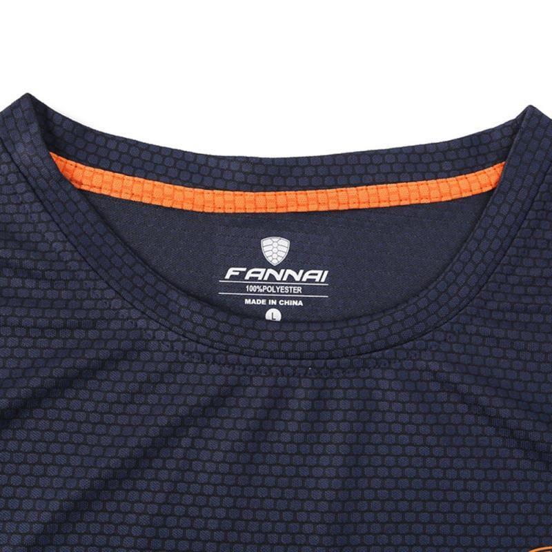 Premium Quality Fit Sports Training Slim Shirt For Men In Quick Drying Polyester Blend