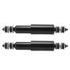2pcs Shock Absorbers Front Rear Steel Chrome Plated 76418‑01 Replacement for EZGO TXT 1994‑Up Club Car