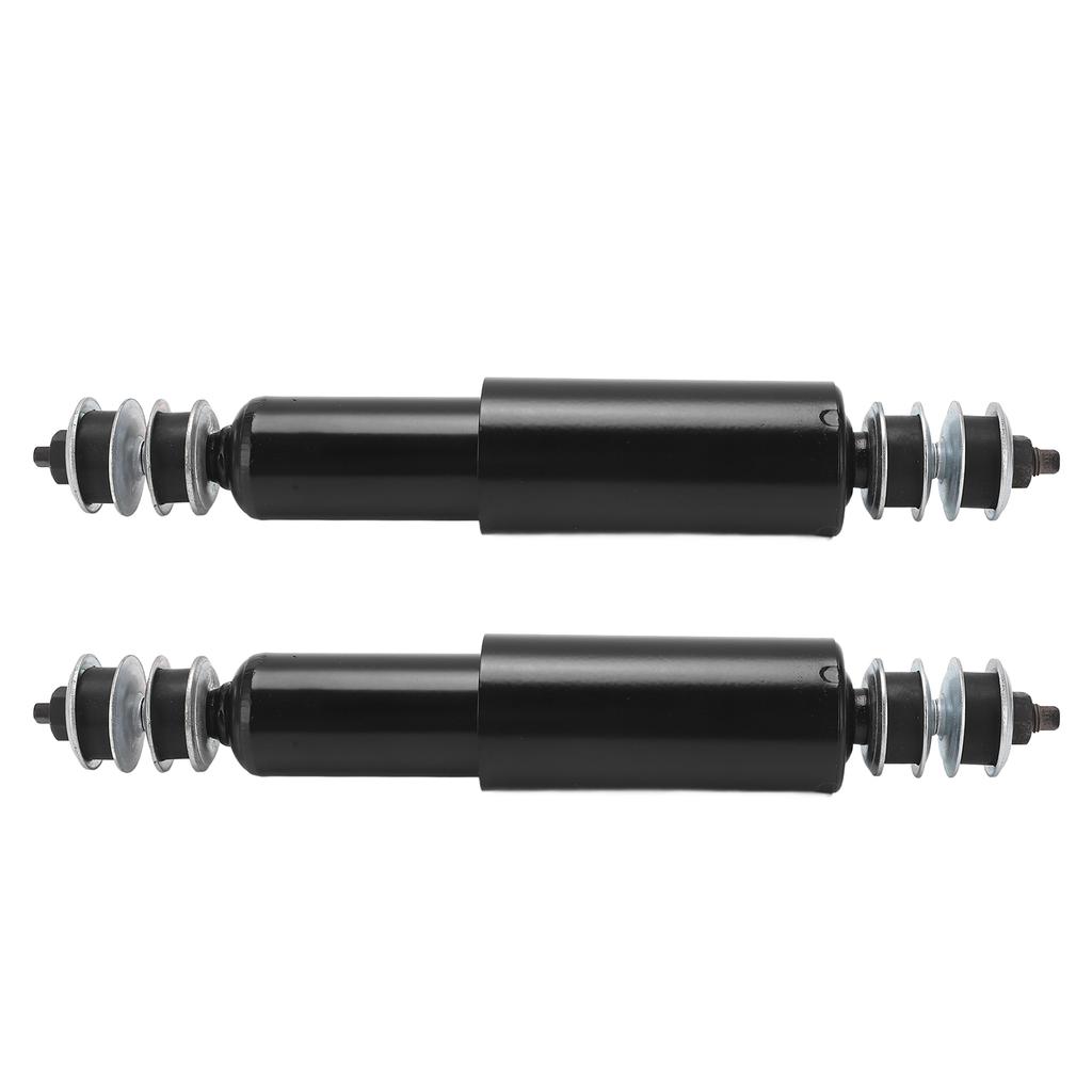 2pcs Shock Absorbers Front Rear Steel Chrome Plated 76418‑01 Replacement for EZGO TXT 1994‑Up Club Car