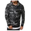 Men's New Style Fashionable Camouflage Hooded Men's Casual Slim Fit Pullover Sweatshirt