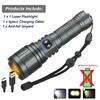 100000LM Super Bright Long Range LED Flashlight Tactical Flashlight Outdoor Waterproof Flashlight Camping Lantern Torch