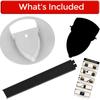 Reusable Plastic Smart Trap Flip N Slide Bucket Lid trap Humane Or Lethal Trap Door Style Multi Catch