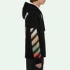 OFF WHITE SS21 Sweatshirts Men's Black Hooded Non Detachable Moderate Regular OMHA037R21KNI0011084