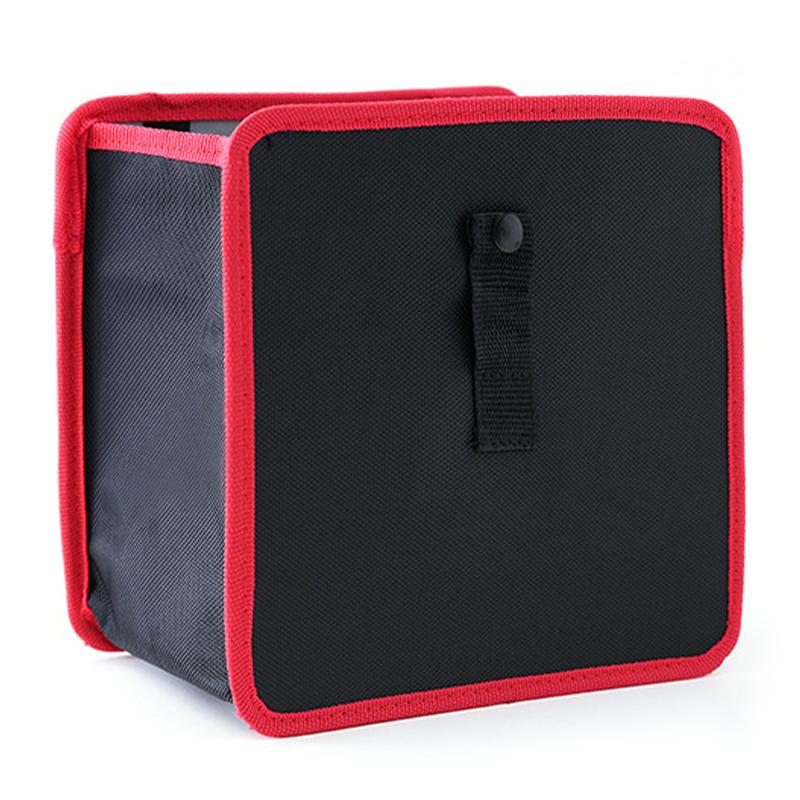 

Автомобільний тримач для сміття, сумка для зберігання, складаний, на спинку сидіння, Оксфордська тканина, смітник Red