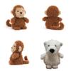 Plush Monkey Mouse Polar Bear Unicorn Soft Toy With Pp Cotton Filling For Kids Gift And Comfort