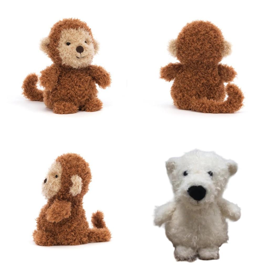 Plush Monkey Mouse Polar Bear Unicorn Soft Toy With Pp Cotton Filling For Kids Gift And Comfort