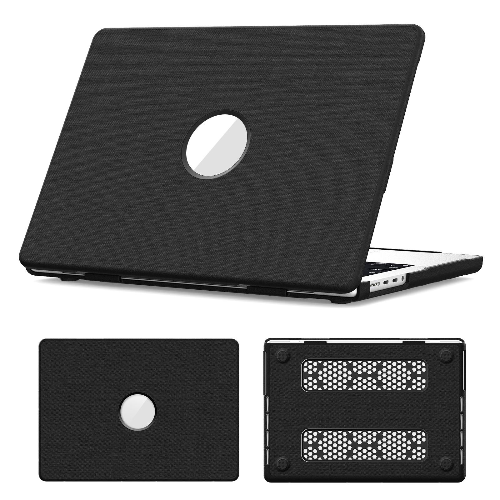 

Чехол для ноутбука для MacBook Pro 14 дюймов (2024)/(2023)/(2021) (A2442 M1 Pro/M1 Max/A2779/M3 A2918 A2992/M4 A3112 A3185 A3401) Защитное покрытие Black