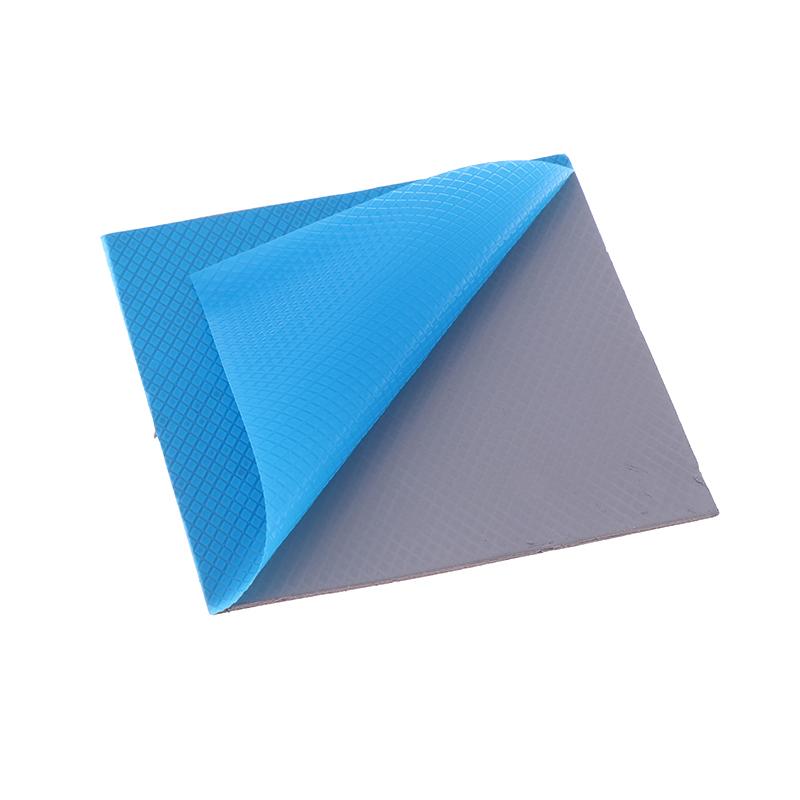 1Pc 15W Thermal Conductive Pad Sheet 0.3/0.5/1.0/1.5Mm Silicon Thermal Gap Pads Adhesive Insulating Silicone Grease Sheets
