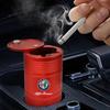 Car Cigarette Ashtray Cup Portable Ashtray For Alfa Romeo STELVIO Giulia 159 Giulietta 147 Mito 156 MTO Sportiva Car Accessories