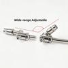 360° Swivel HVAC Coil Cleaning Nozzles 1/4" Quick Connect Coil Cleaning Tool  Underbody Cleaning