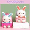 Adorable Cartoon Kids Backpack For School Cute Bunny Detachable Snack Bag