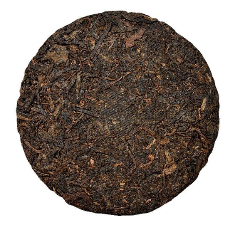 Yunnan Pu-Erh Tea Cooked Tea Cake Bailing Golden Bud Cooked Cake 100g/3.52oz