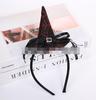 Red Witch Hat Headband with for Halloween Costume Party