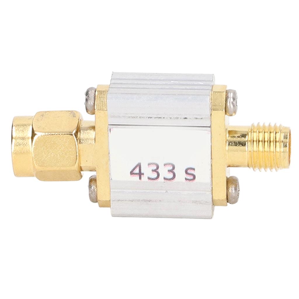 433MHz Bandpass Filter SMA Interface Band Pass Filter Module for RFID Receiver 50 Ohms