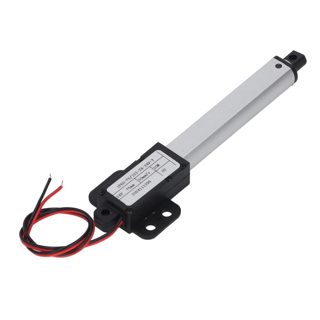 Mini Linear Actuator with Wings 24V DC Automatic Telescopic Electric Linear Actuator 20N Thrust