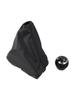 High Performance 6 Speed Leather Gear Shift Knob and Dust Cover for Toyota Cars