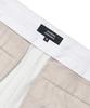 MUSINSA STANDARD Heavyweight Fleece-Lined Tapered Hidden Elastic Waist Length Slacks [Cream]