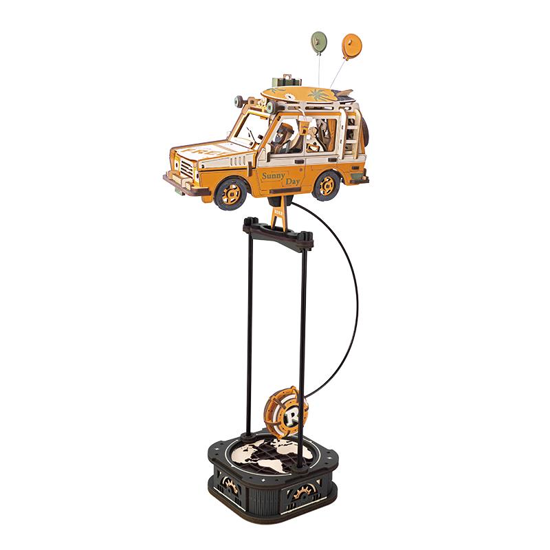 ROKR Wooden 3D Puzzle Assembly Model Kits