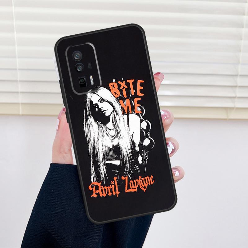 Singer Avril Lavigne Cover For Xiaomi 14T Pro 11T 12T 13T 13 14 15 Ultra POCO X6 X7 Pro X3 X5 F5 F6 M6 Pro Case