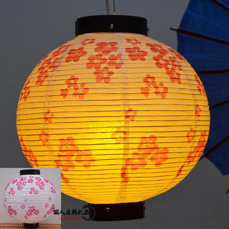 Japanese Sushi Paper Lantern, Korean Cuisine Sashimi Restaurant Advertising Decor