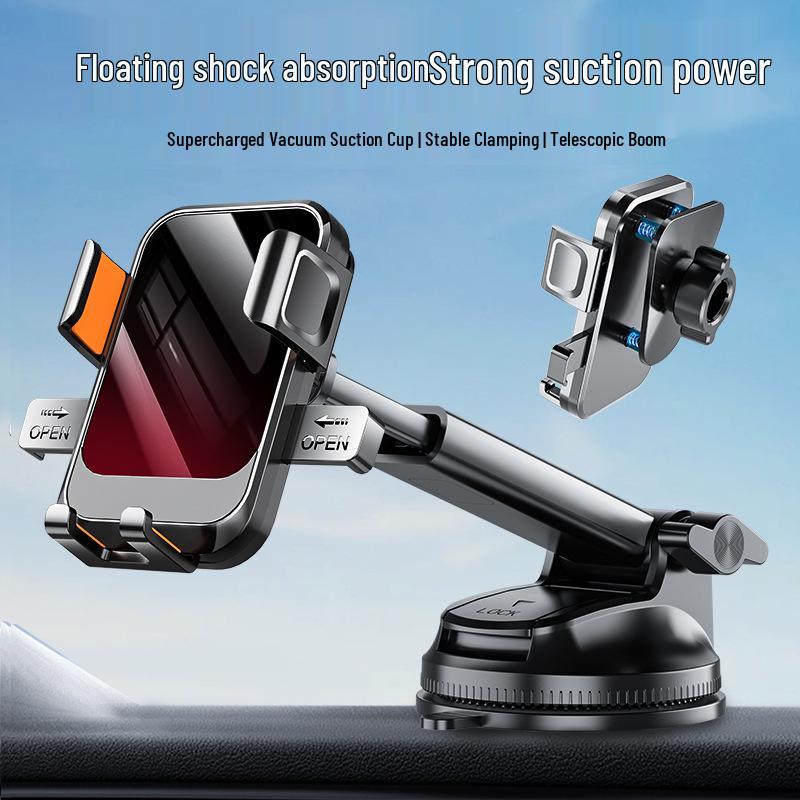 Gradient Color Off-road Vehicle Phone Holder with Multifunctional Navigation and Suction Cup for Horizontal Screen