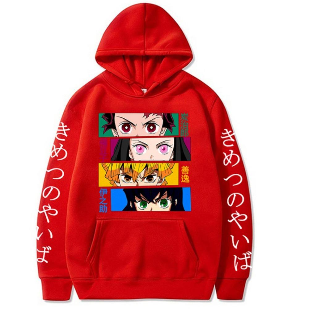Autumn Winter New Hoodies Men Hoody Hooded Sweatshirt Japanese Anime Pullover Streetwear Man Hip Hop Clothing