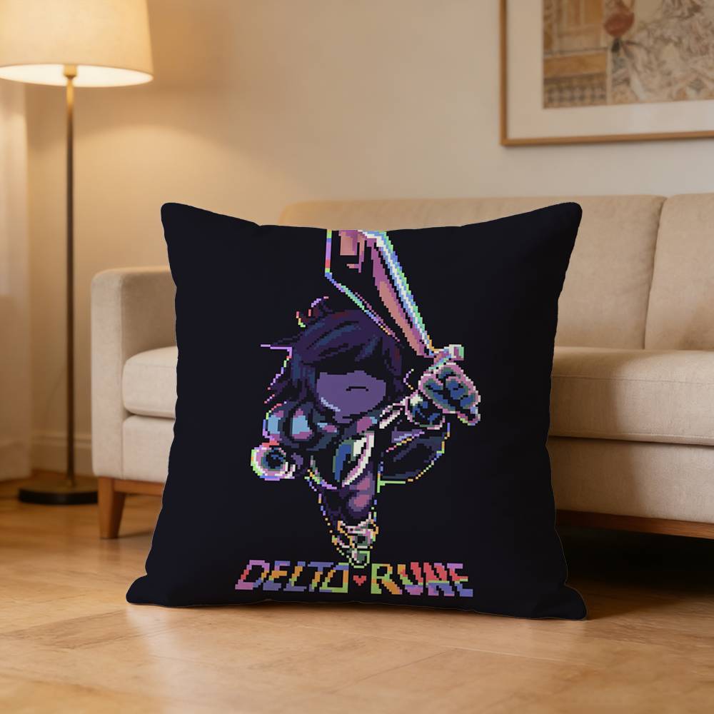 

DDeltaruneS Pillow Case for Sofa Living Room Home office Decor Protective Cover 30x30cm