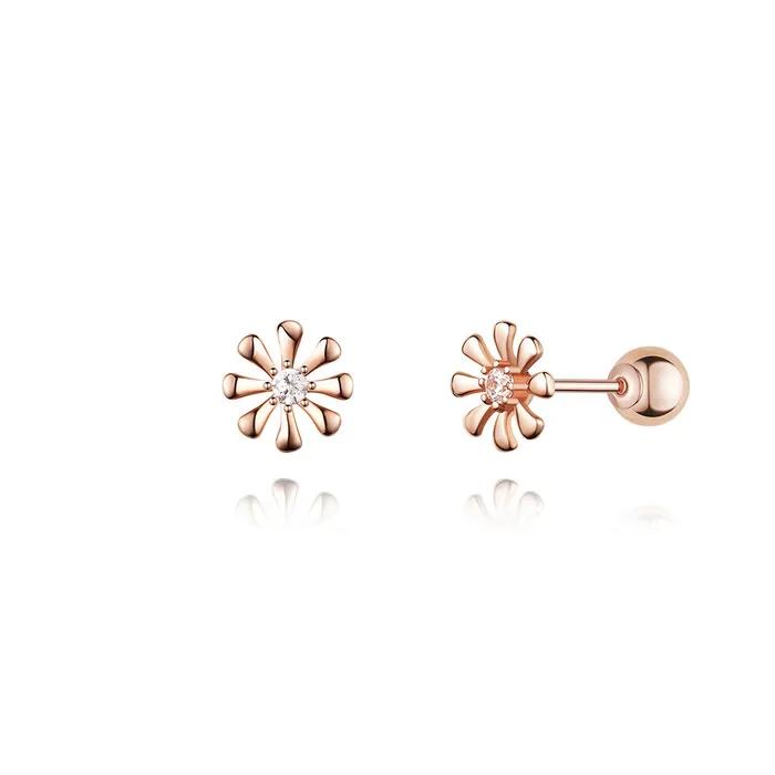 STONEHENGE 14K Rose Gold Piercing SA25C18M