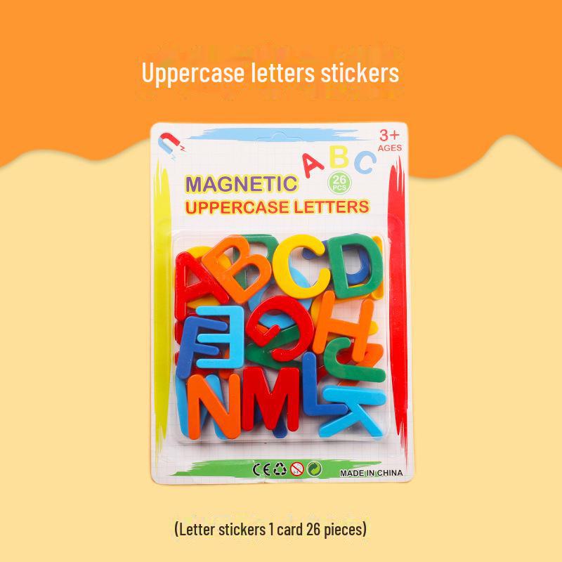 Children's Early Learning Magnetic Letter and Number Stickers - EVA Soft Educational Toys for Blackboard and Fridge